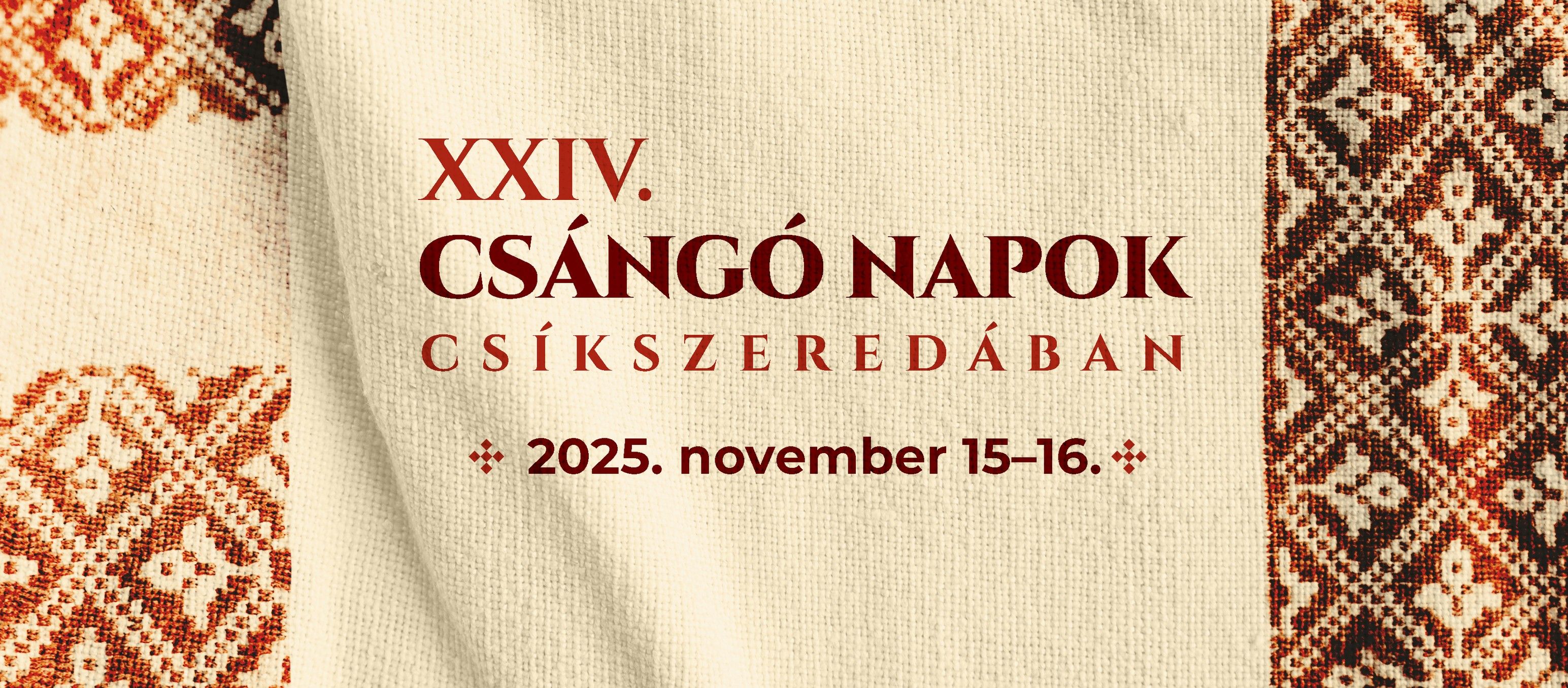 Esemenyek 2025 Csangonapok